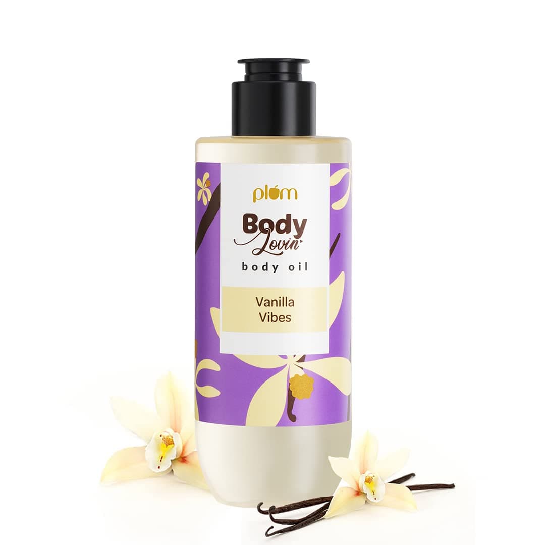 "Bodylovin'" Vanilla Vibes Body Oil | For Instant Glowing Skin | Long Lasting Deep Moisurization | Nourishing & Body Polishing | Warm Vanilla Fragrance For Women | 200Ml (200 Ml, Pack Of 1)