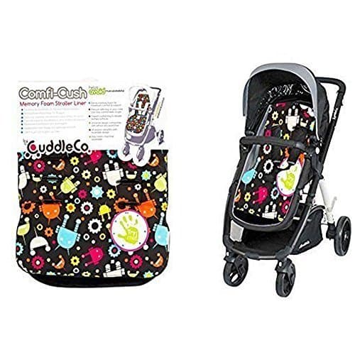 Comfi - Cush Memory Foam Stroller Liner - Multi Robots