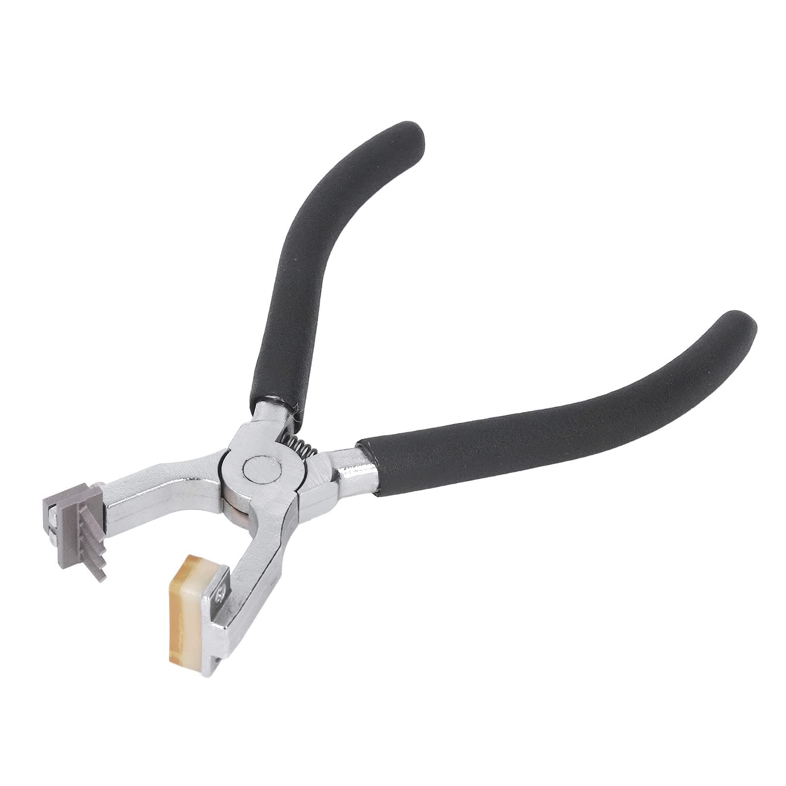 Pince à Poinçonner à Burin coudé Français, Outil de Perforation de Trous en Acier Inoxydable pour L'artisanat et les Projets en Cuir