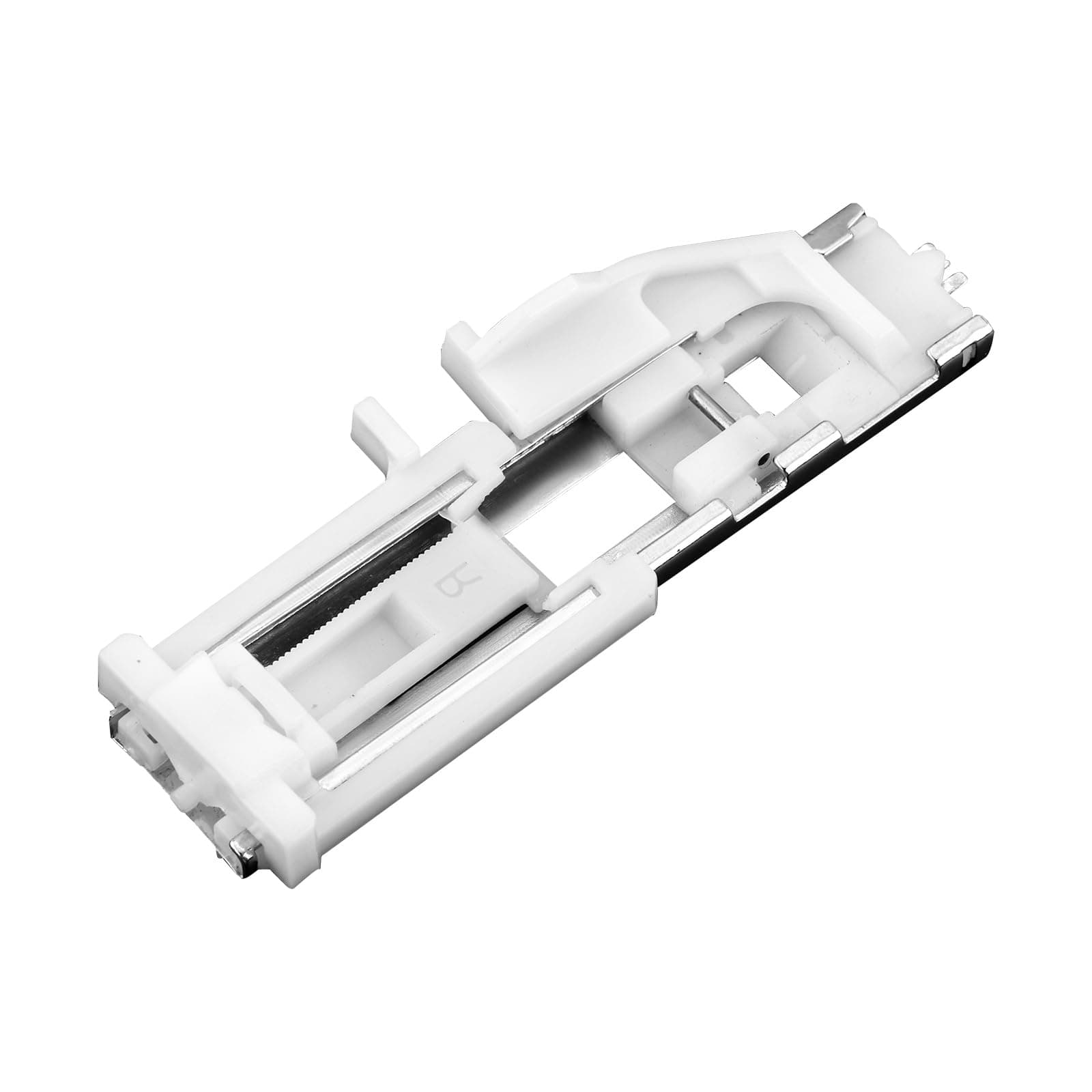 Buttonhole Presser Foot, Pressure Foot for Sewing Machine Compatible with Singer Janome Juki Babylock Elna White Necchi Simplicity Riccar Toyota 753801004(White)