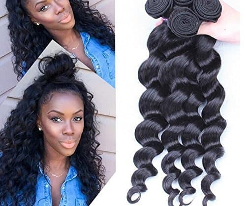 Worldflying Brazilian Virgin Hair Loose Wave Brazilian Human Hair Extension 8-30 Inch 100g/piece 1 Pieces/lot Total 100g (20 Inch)