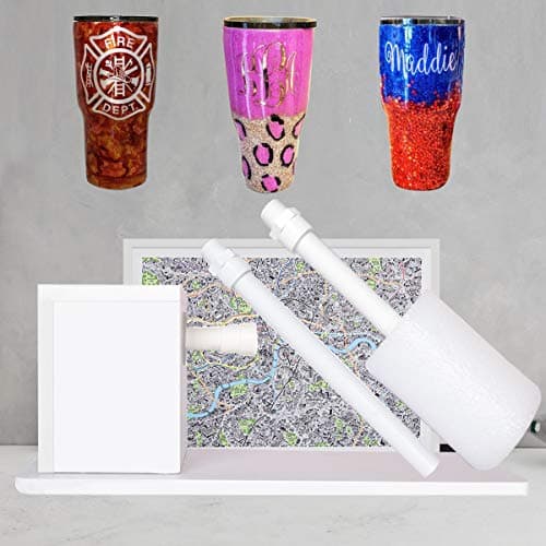 Cup Turner for Crafts Tumbler，Cup Turner，Cuptisserie，The Latest Generation of Cup Turning Machine with Professional Silent Balance Steering Shaft and Safety Switch，Comes with 2 Wands.