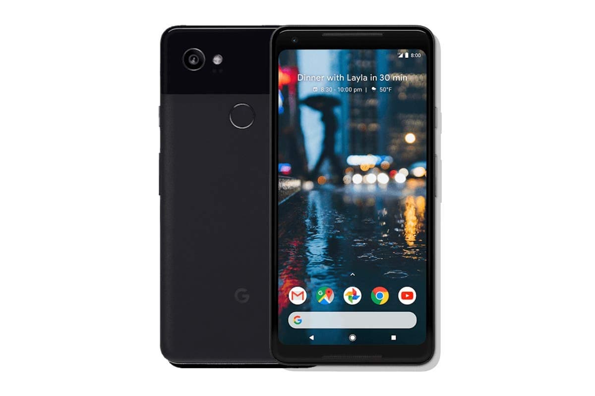 Google Pixel 2 XL 128Gb Just Black EE UK Very Good