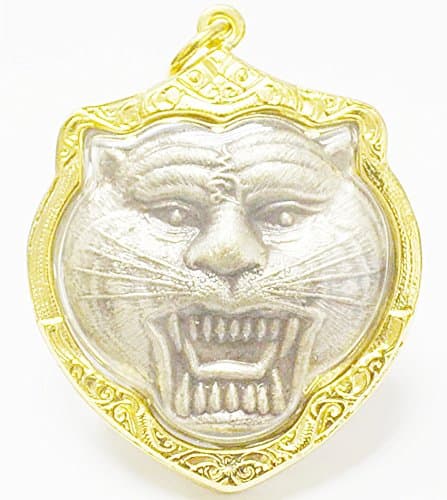Muay Thai Amulets Tiger Pendants Amulets Magic Tiger Luang Bhor Bhern Life Protection,Money Attraction Charm Thai Amulet