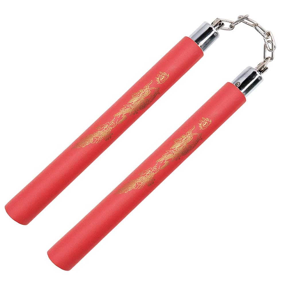 Dragon Pattern Nunchucks