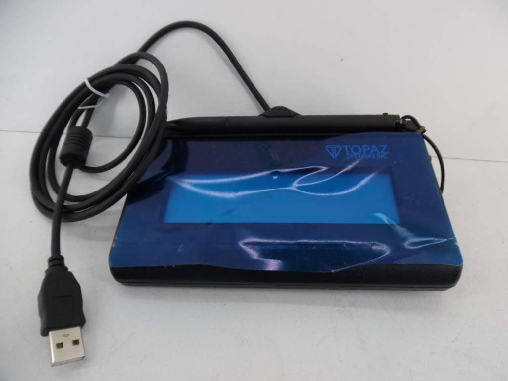 Topaz SigLite Backlit LCD 1x5 HID USB, T-LBK460-HSB-R (USB)