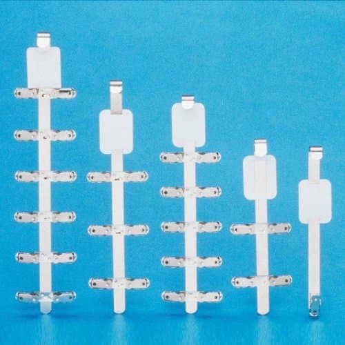 Temrex 1001 X-Ray Film Hangers 1 Clip 12/Pk