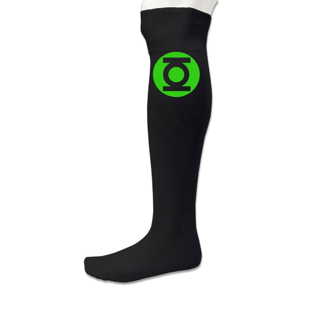 Sheldon Cooper Green Lantern Men's Comfortbale Soccer Football Sock
