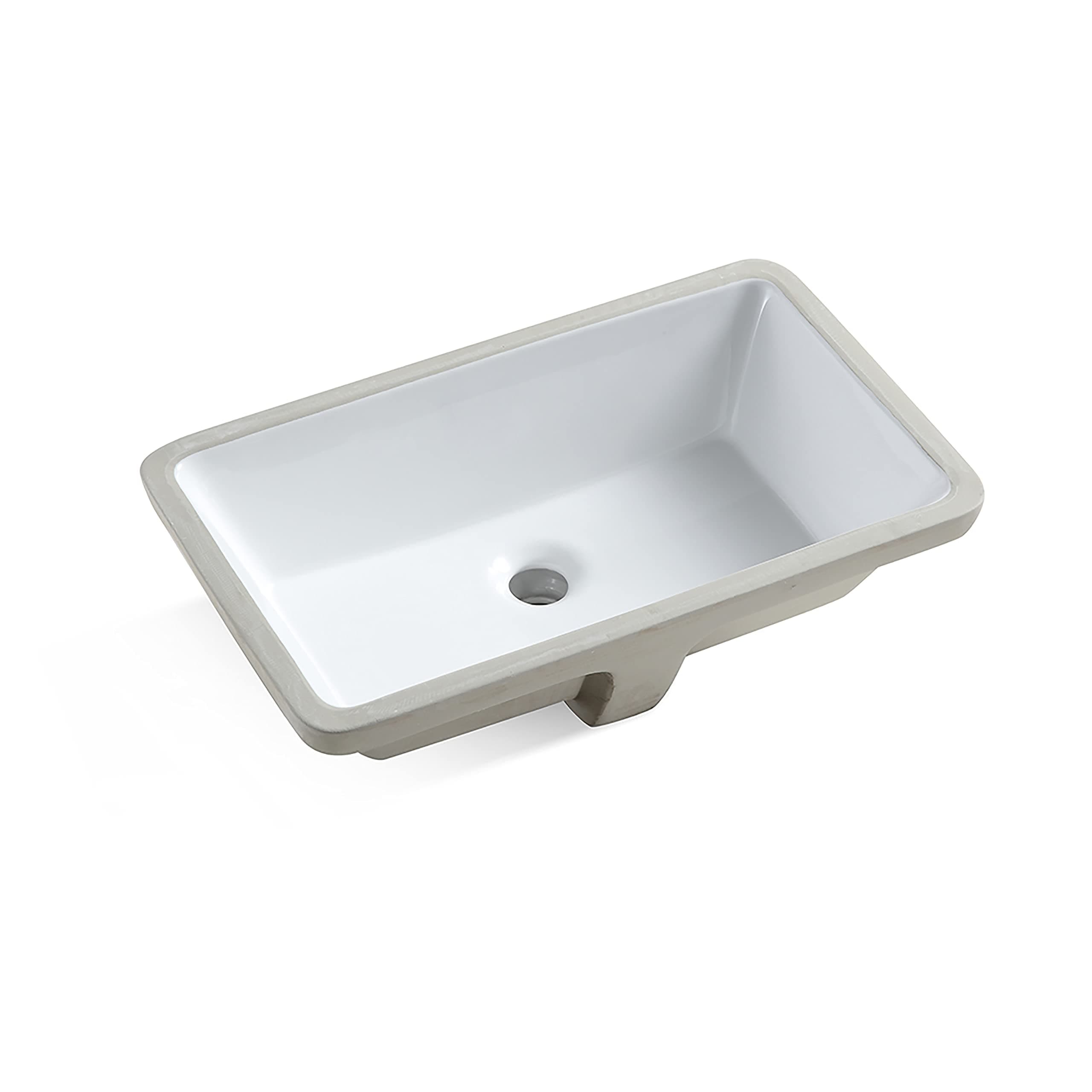 Undermounted bathroom sink