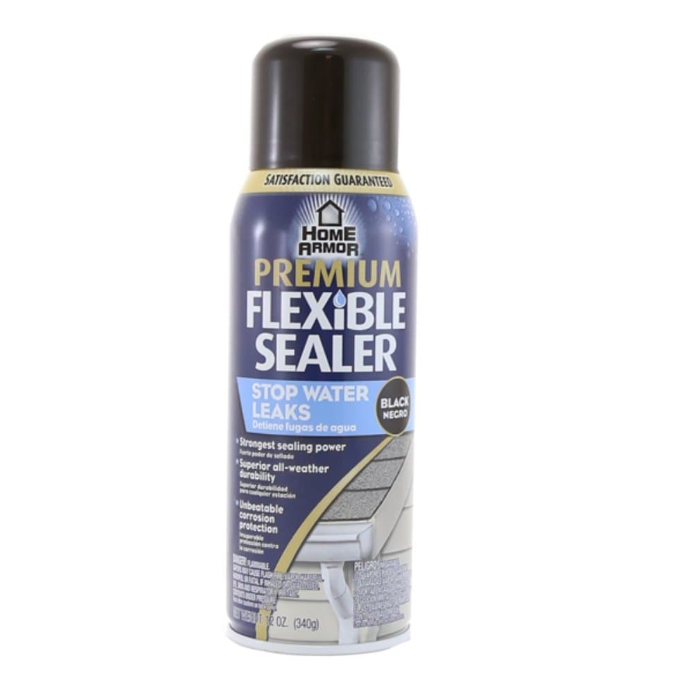 Home Armor 12 oz. Black Premium Flexible Aerosol Sealer