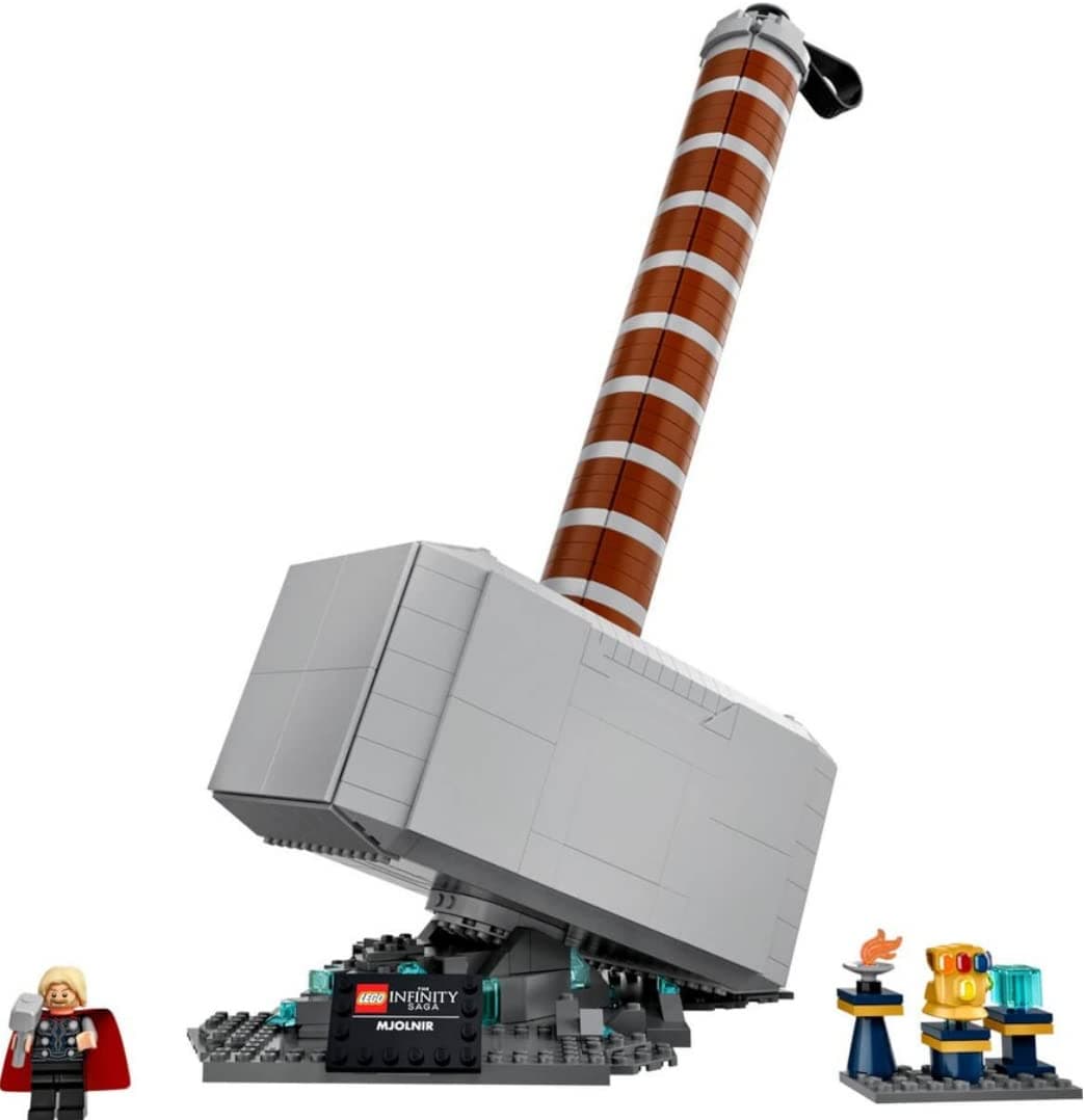 LEGO Marvel Thor’s Hammer 76209 Building Kit (979 Pieces)