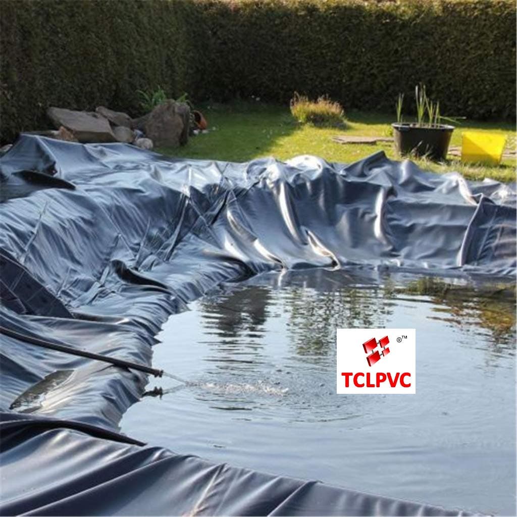 TCLPVC Artificial Fish Tank Pond Pool Fishing Indoor Outdoor Home Garden SIZE 18/10 FT 216/120 INCH Product code €“ Gold1.