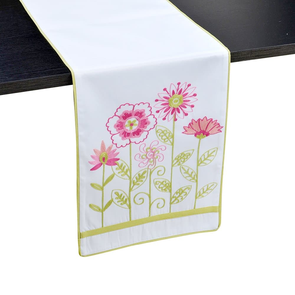 Table Runner Embroidery Eastery Day Spring
