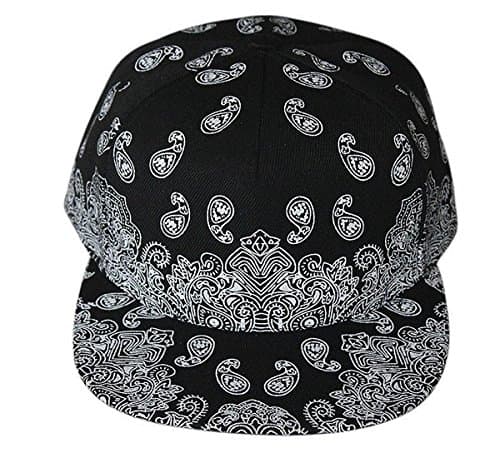 Newest Snapback Bandana Paisley Cashew Flat Hat Hip Hop Skateboard Baseball BBoy Adjustable Cap
