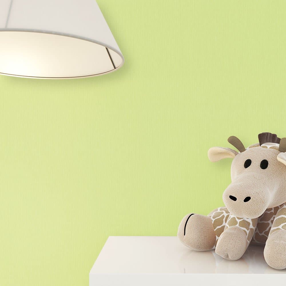 Newroom kids wallpaper, cream paper wallpaper for children with stripes, beautiful, modern and elegant look for babies, boys or girls including wallpaper advice.