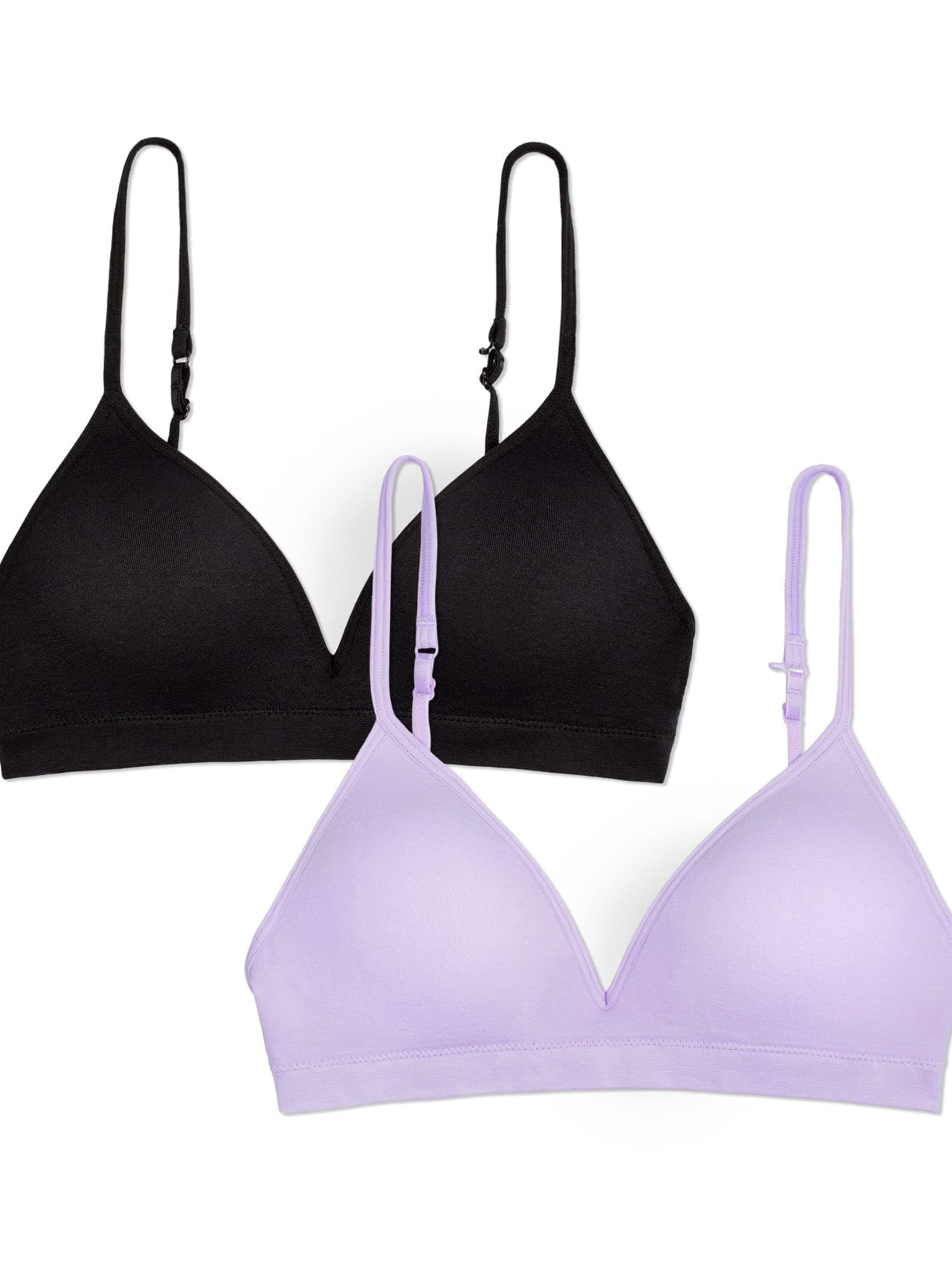 Fruit of the Loom Girl's Seamless Soft Cup Bra, 2-Pack