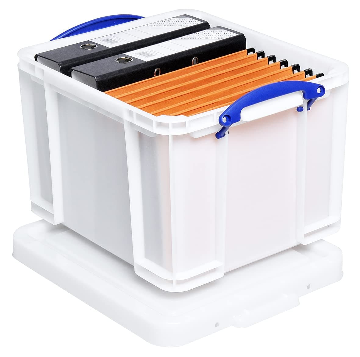 Plastic Storage 35 Litre White Strong