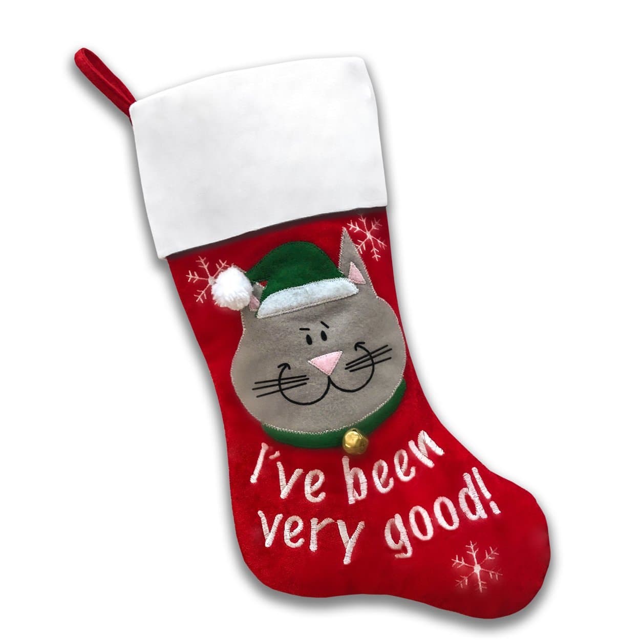 GiGi Seasons Pet Christmas Stockings (Good Cat)