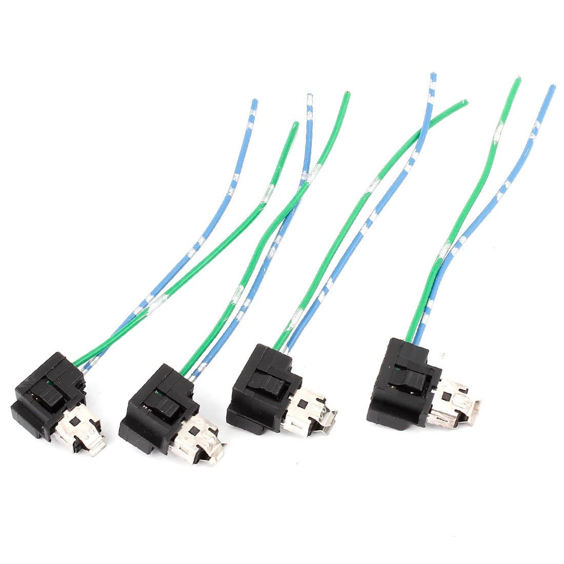 sourcing map 4pcs Waterproof H1 Headlight Socket Wiring Harness Connector for Car