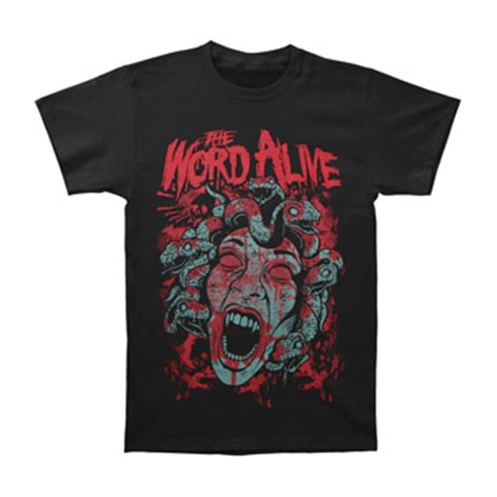 Word AliveMen's Medusa T-Shirt Black
