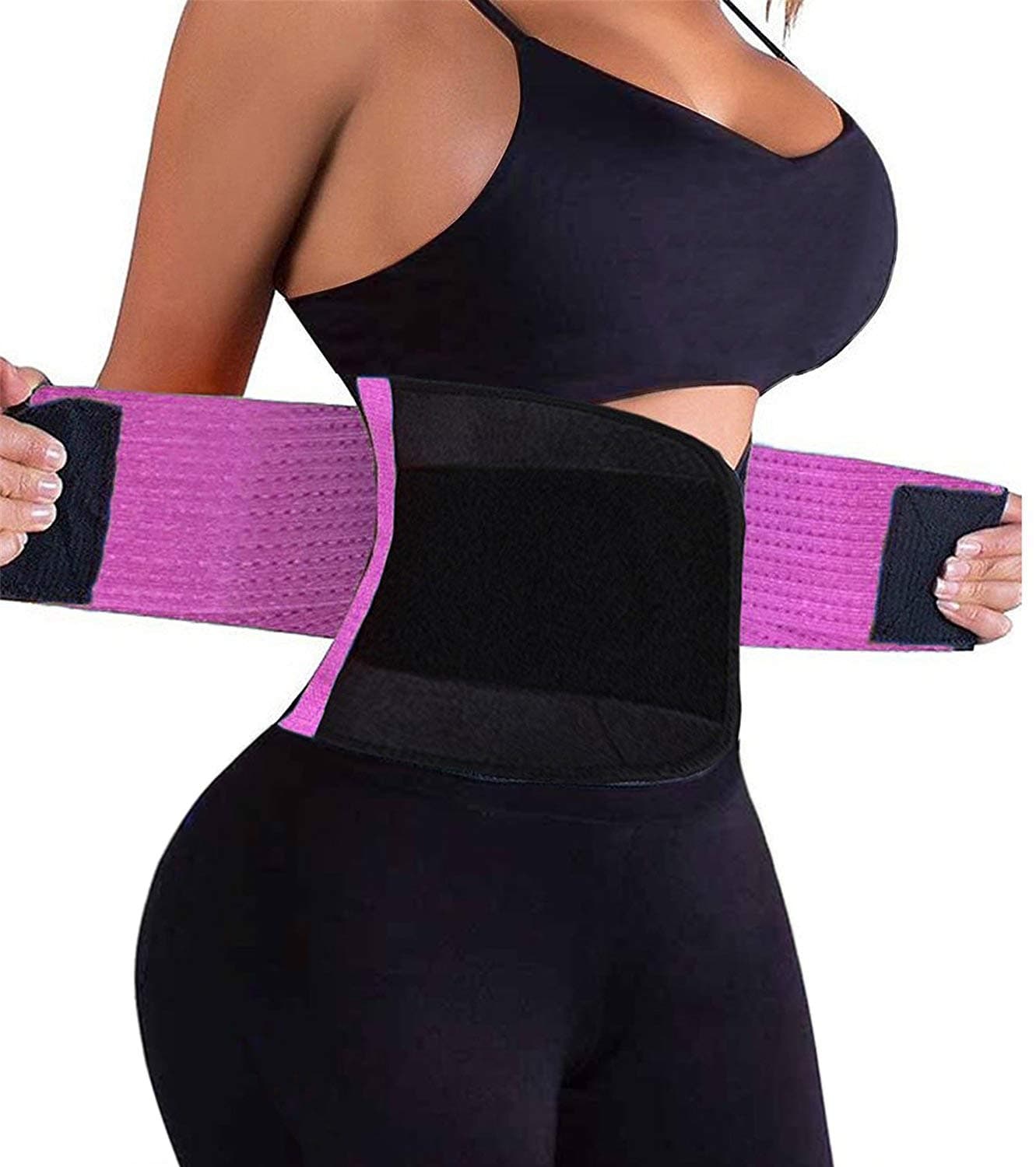 VITOMOR Shapewear for Women Tummy Control Body Shaper Butt Pads Seamless Butt Lifter Panties Hip Pads Padded Underwear Purple