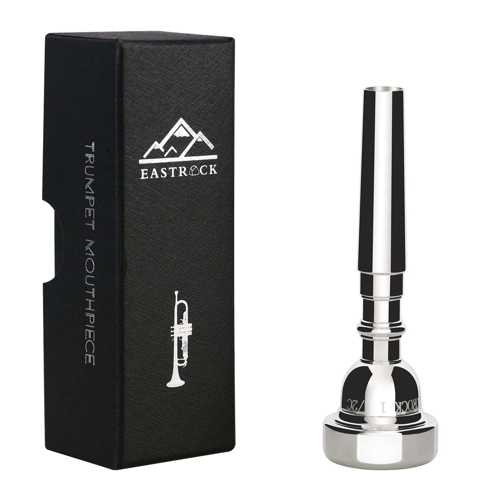 1.5C Trumpet Mouthpiece Silver Plated Bb Trompeta Mouthpiece Trumpet Instrument Accessories Vacuum Packed