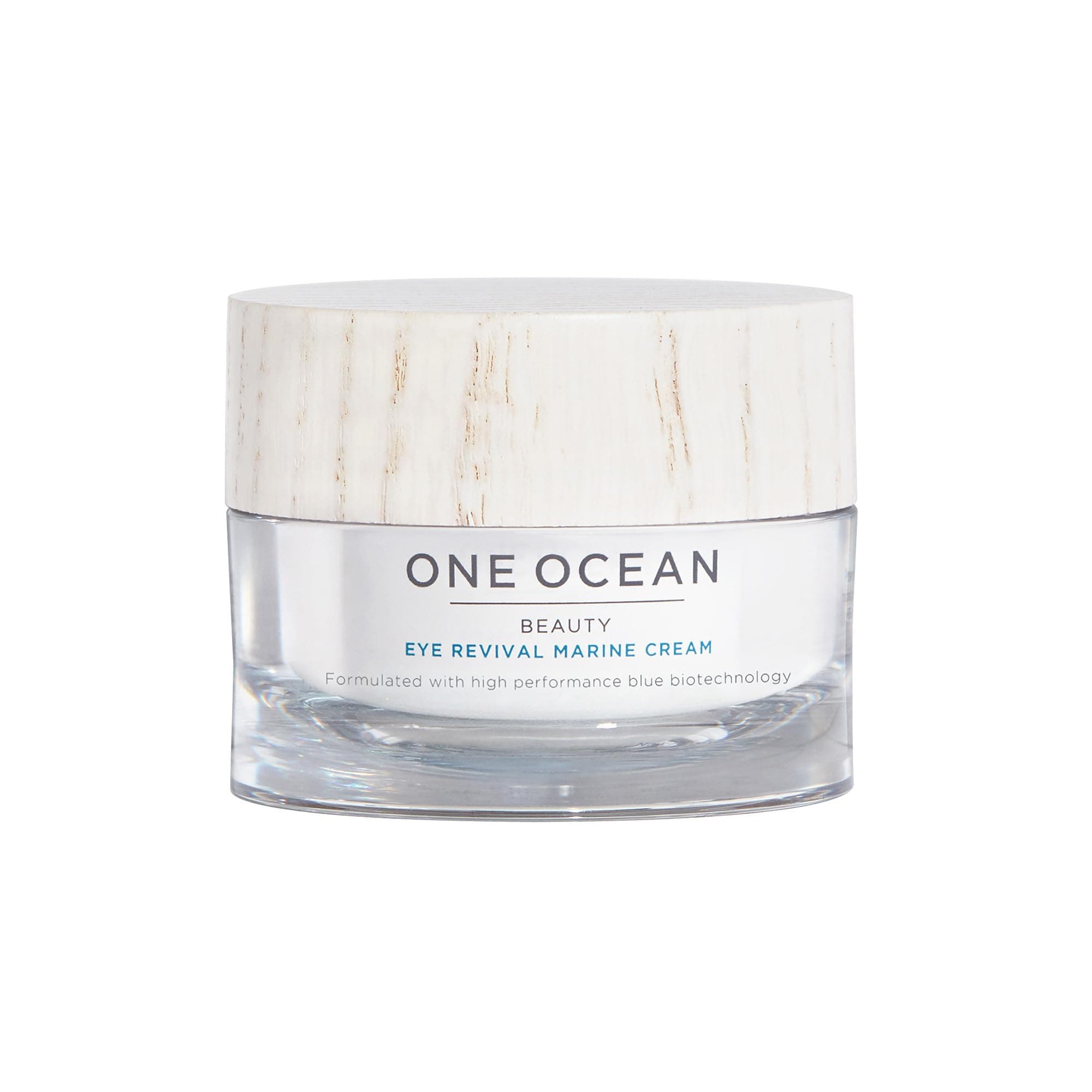One Ocean BeautyEye Revival Marine Cream - Lightweight, Natural, and Cruelty-Free - Skincare Eye Cream - Eye Cream for Dark Circles - Reduces Puffiness - Suitable for Daily Use - 0.5 oz