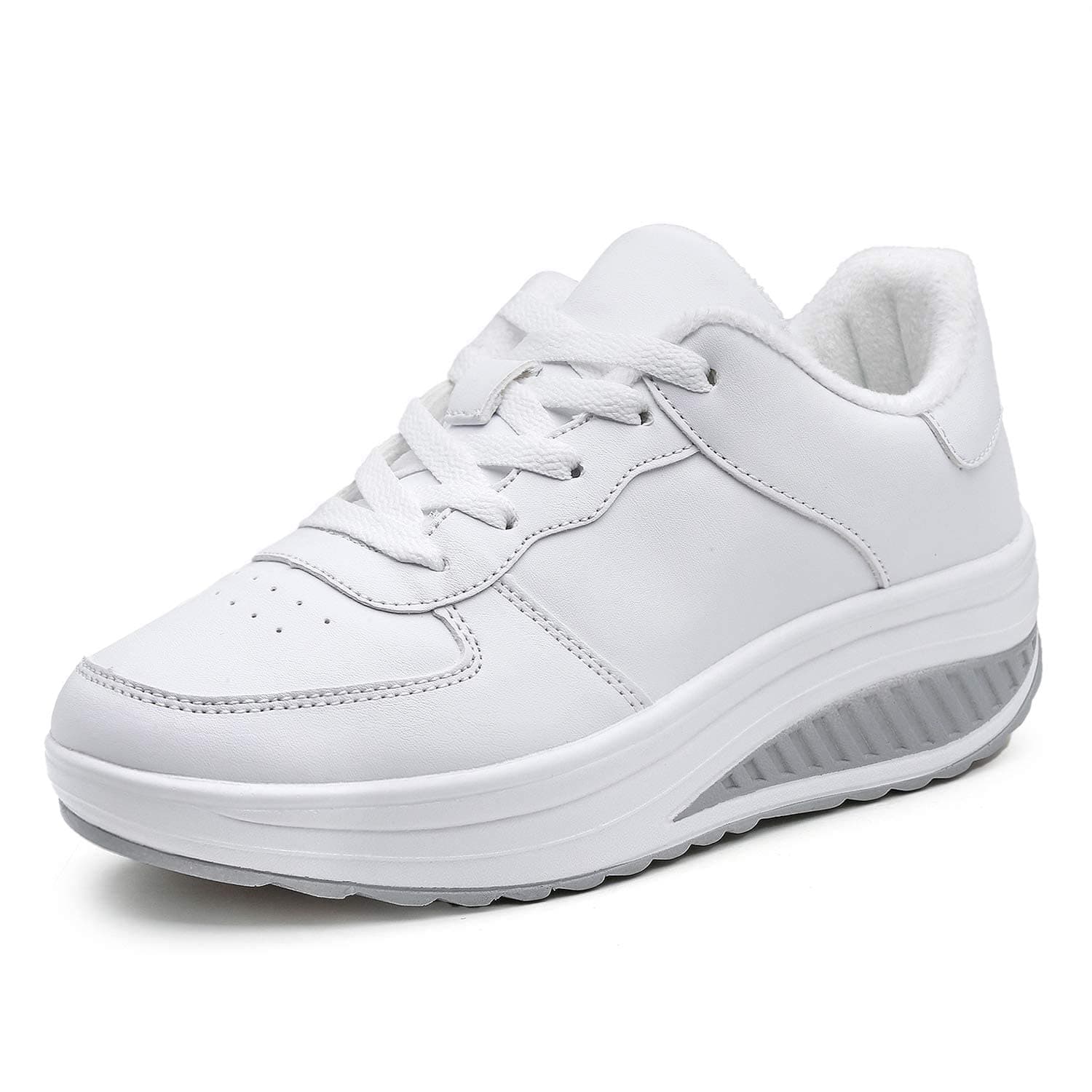 Womens Walking Platform Shoes Ladies Fitness Orthopedics Wedge Sneakers