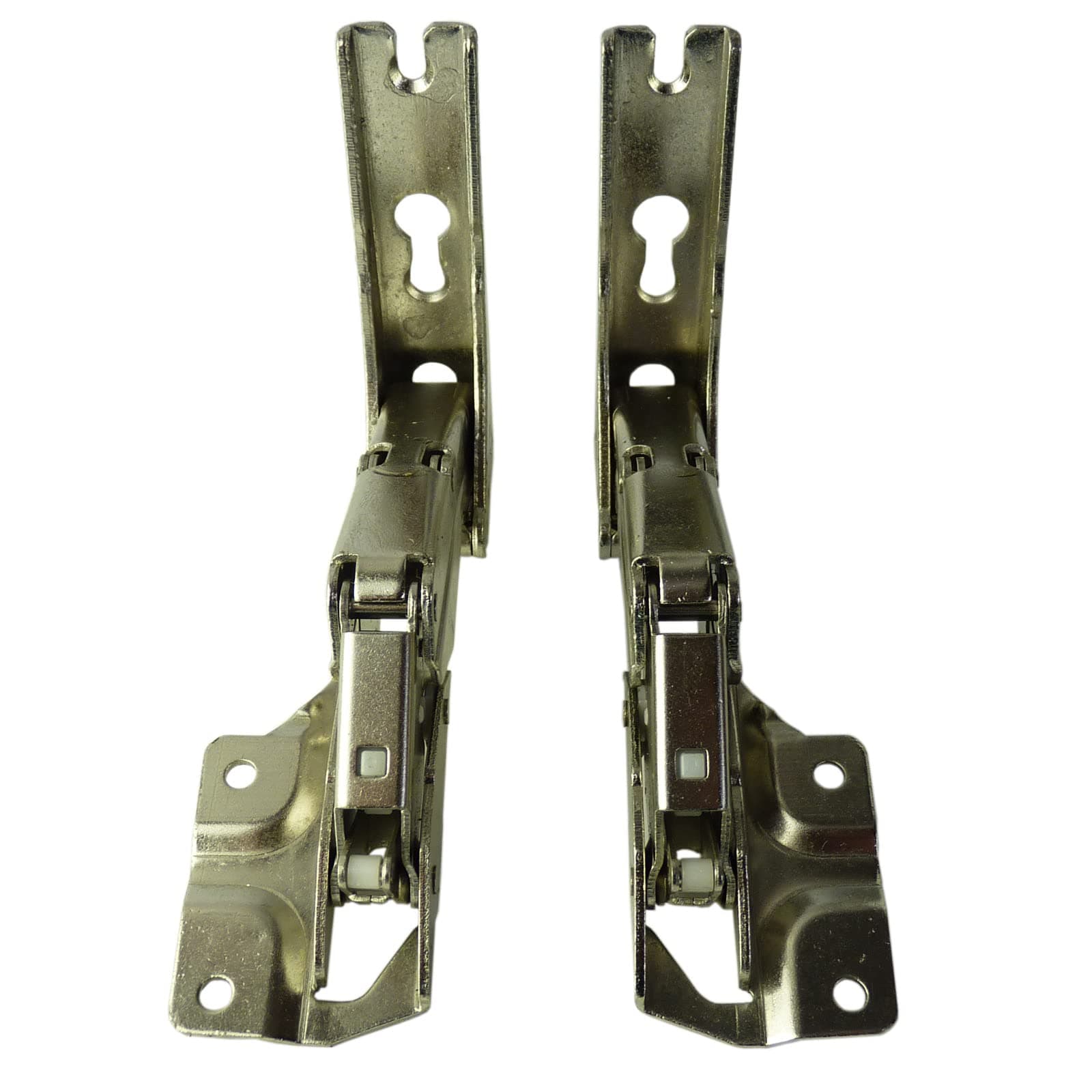 – Integrated Fridge Freezer Door Hinges for AEG Electrolux Beko KUPPERSBUSCH De Dietrich 3362 5.0 and 3363 5.0, 41.5, 3704 5.0