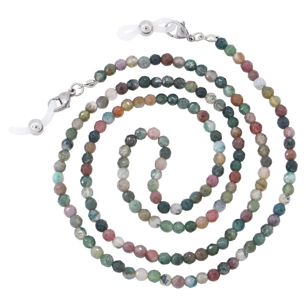 KAI Top Eyeglasses Fashion Beaded Face Mask Holder Lanyard for Women