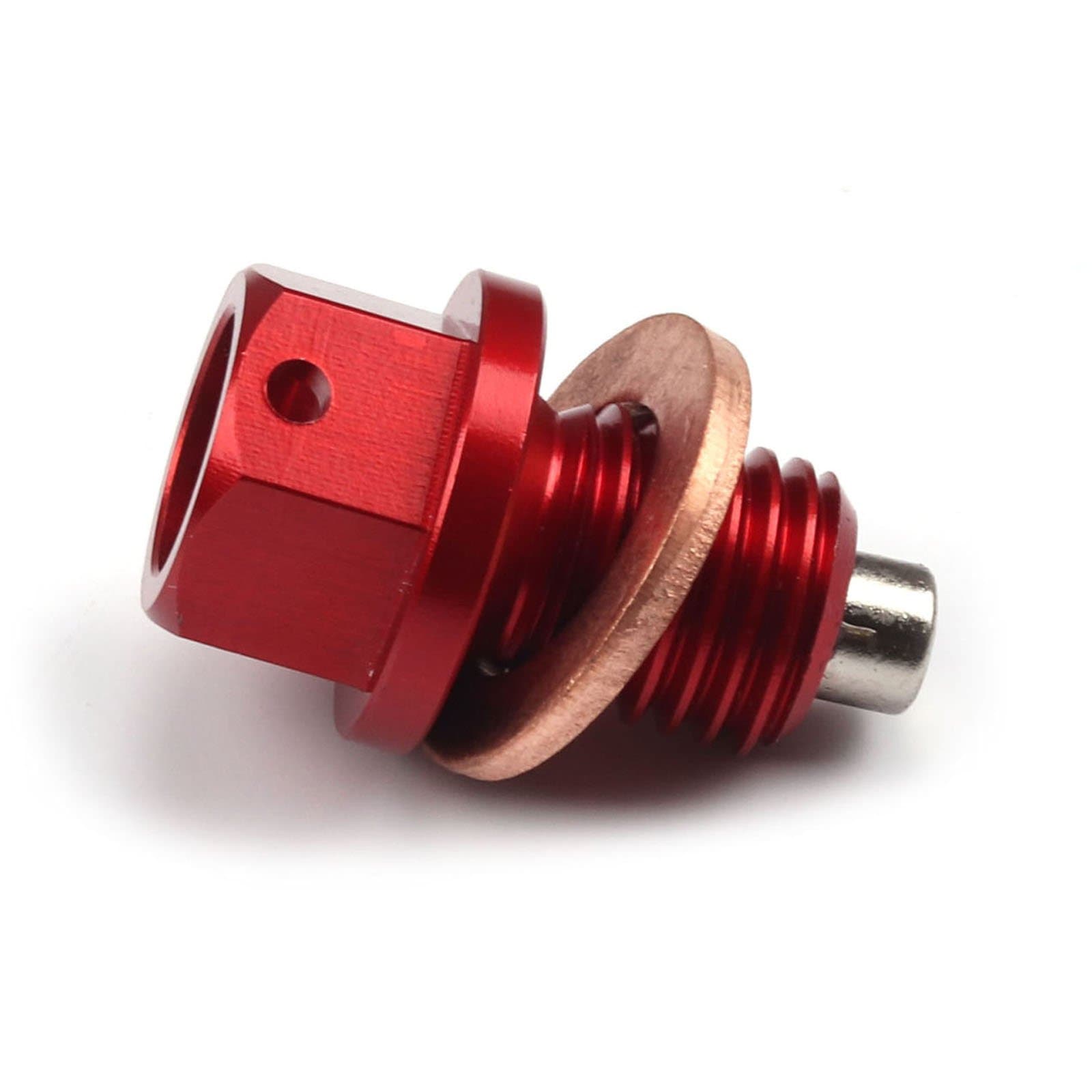 oil drain plugs CNC Billet Aluminum Magnetic Engine Nut Screw M12mm P1.5mm Repair Bolt fit XR50R XR250/400 CR85R/125R/250R CRF50F CRF250L/M CRM250R/AR