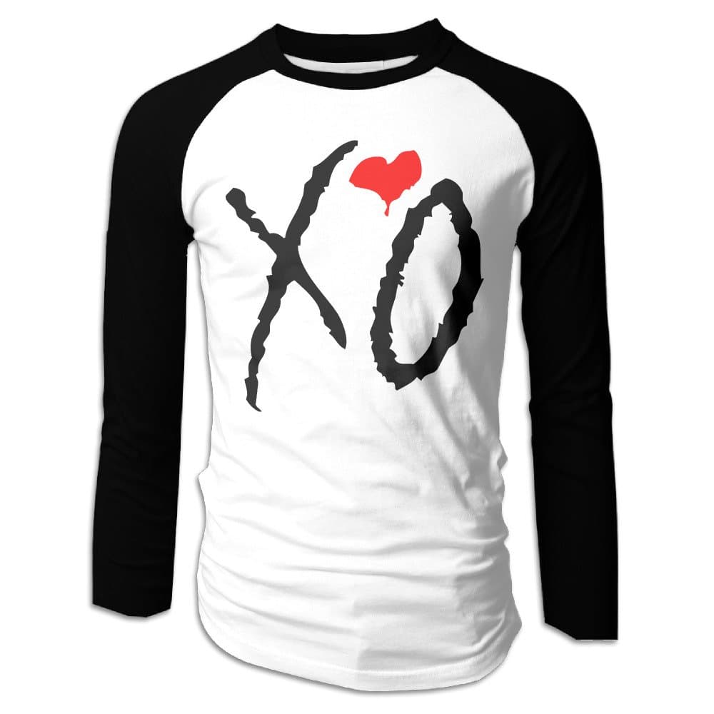 Men's The Weeknd XO Classic Long Sleeve Raglan Tshirts