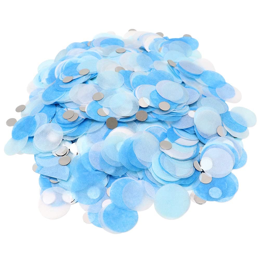VCOSTOREPaper Table Confetti, 5000 Pieces Party Confetti Dots Round Tissue Confetti for Balloon Wedding Birthday Party Decoration