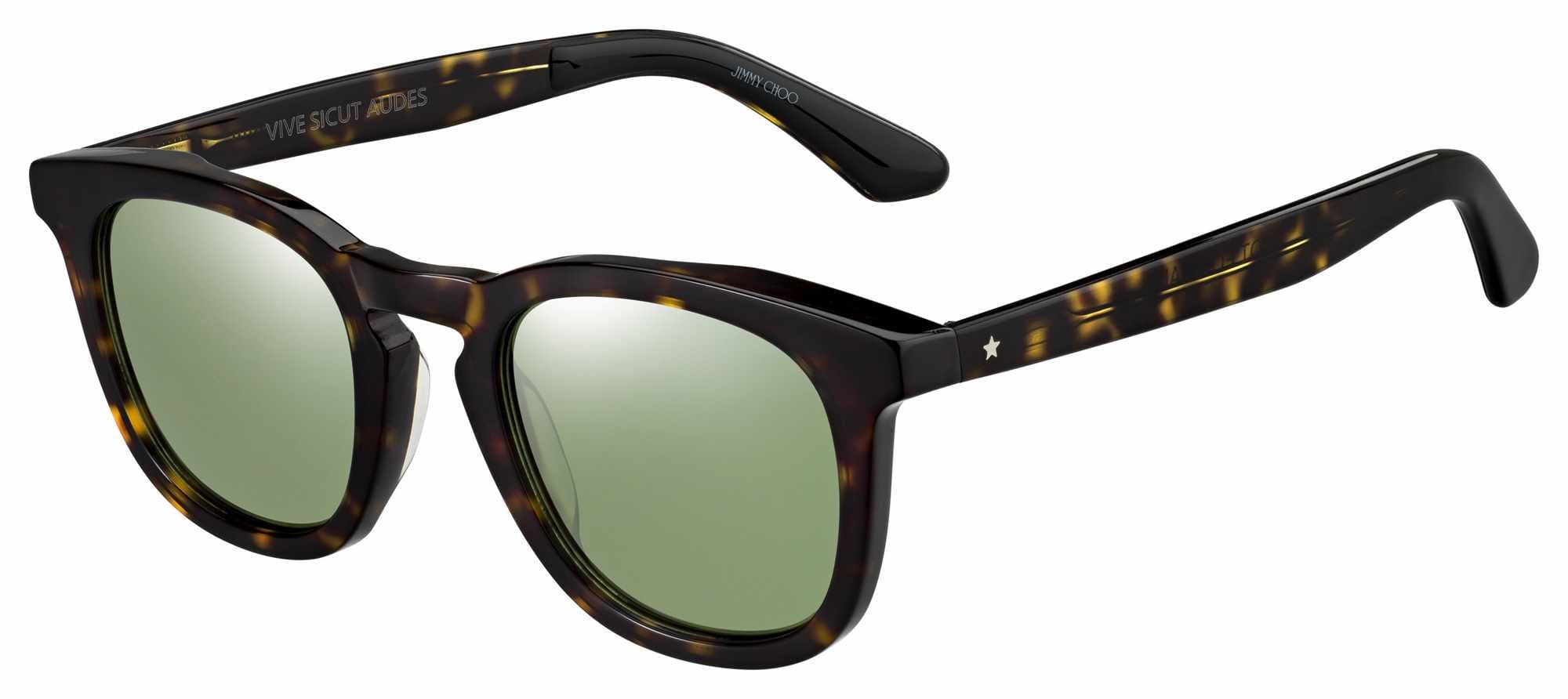 Sunglasses Jimmy Choo Ben/S 0086 Dark Havana/El Green