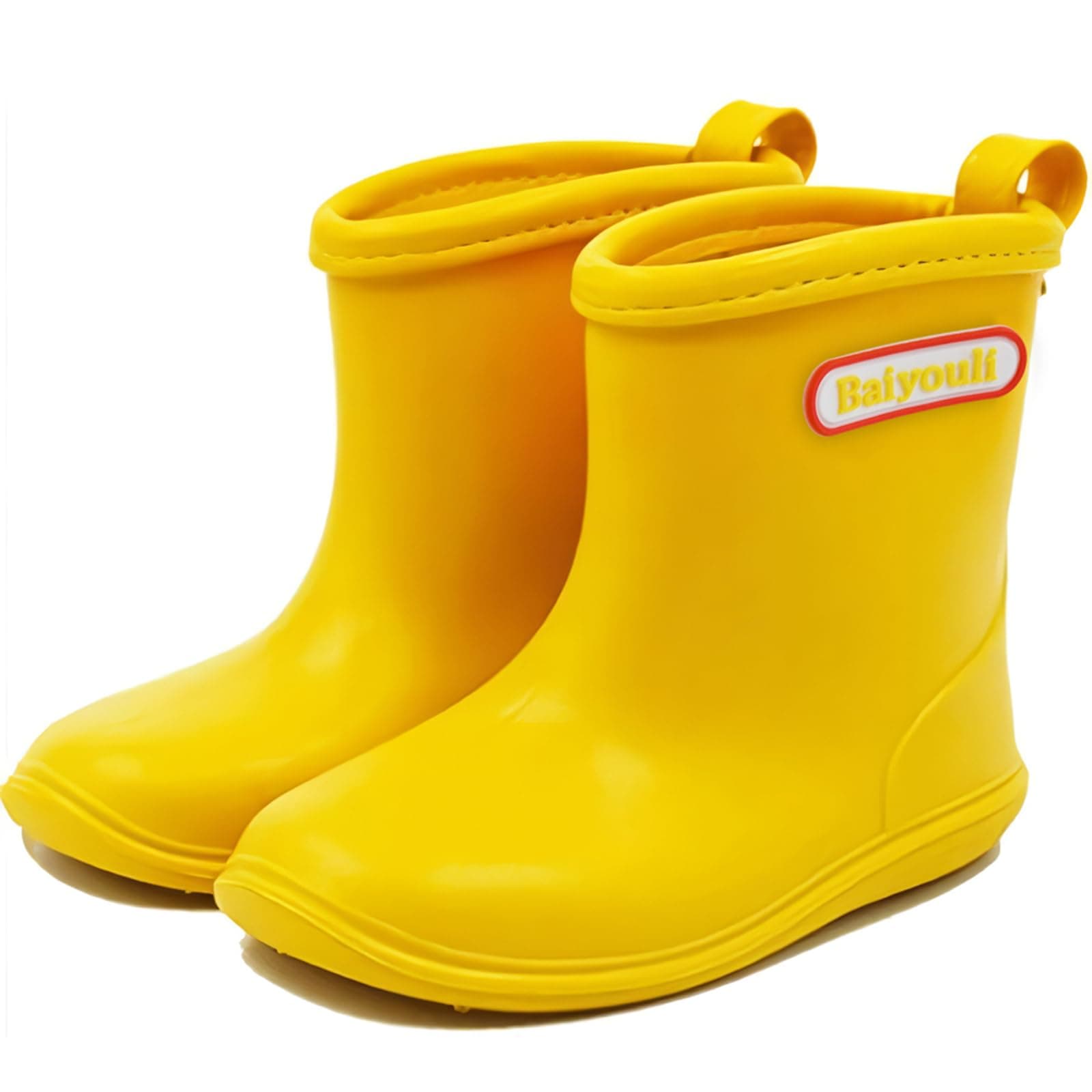 Baby Rubber Rain Boots Kids Waterproof Wellington Wellies for 1-6 Years