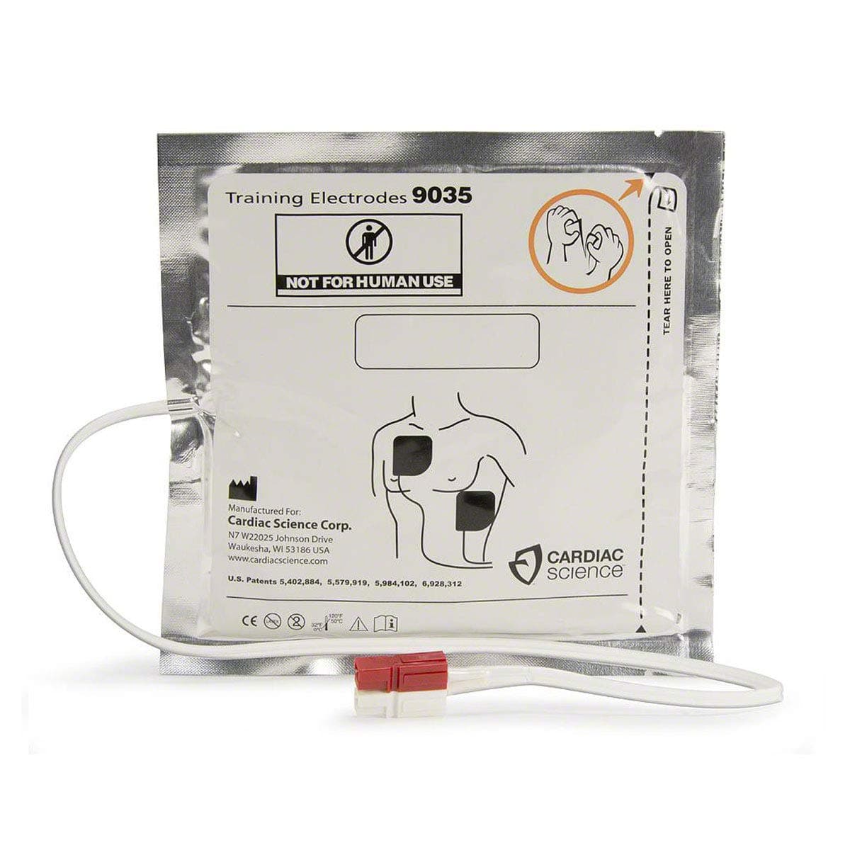 POWERHEART H00027 Cardiac Science Powerheart Aed G3 Adult Training Pads