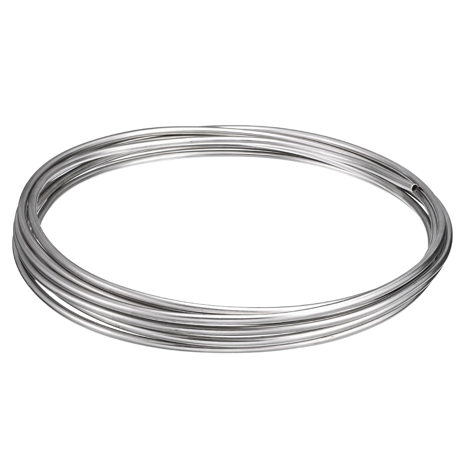 Vigorous Stainless Steel Tubing Coil, 1/4" x 10Ft 304 Stainless Steel Welded Tubing