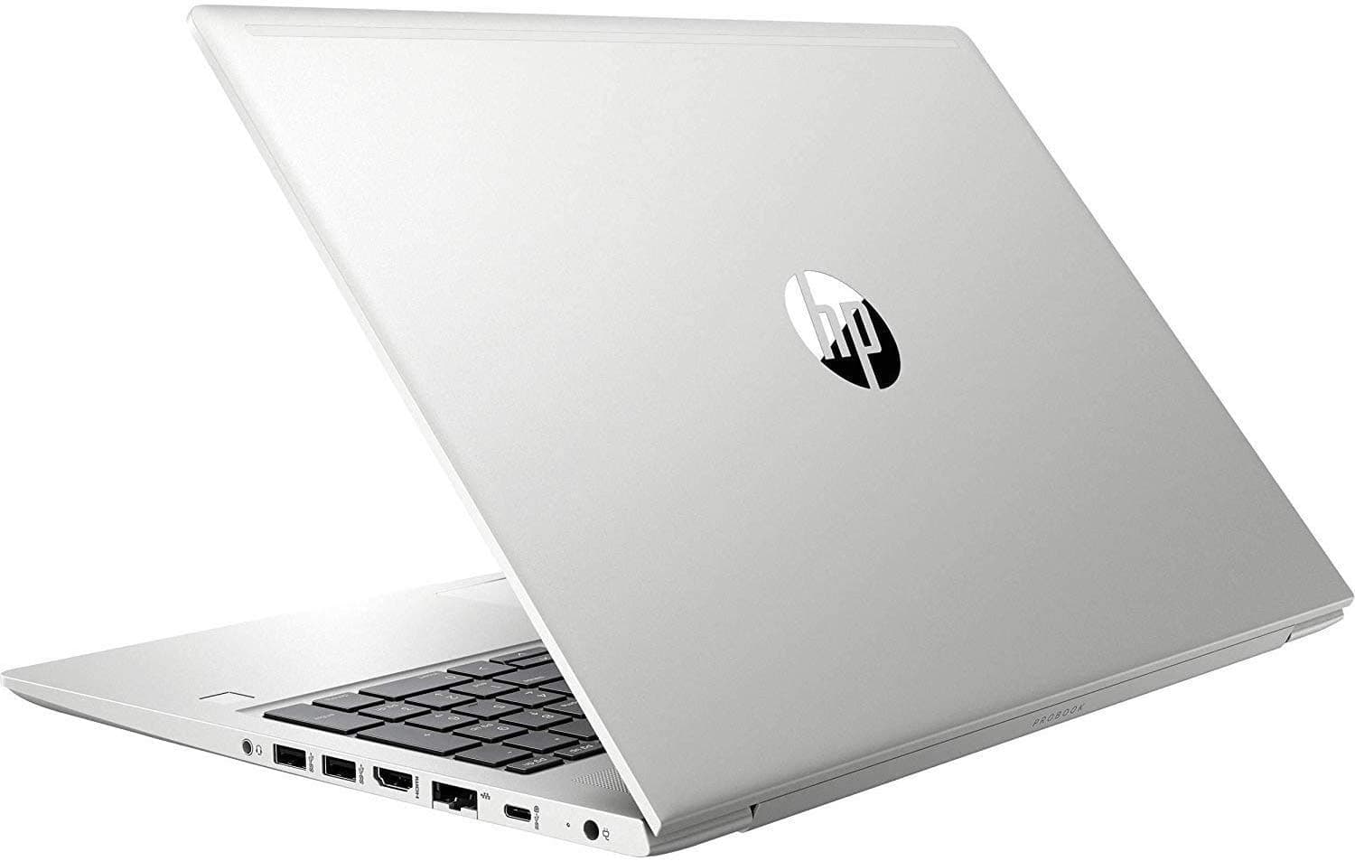 HP 2019 HP Probook 450 G6 15.6" HD Business Laptop (Intel Quad-Core i5-8265U, 16GB DDR4 RAM, 512GB M.2 SSD, UHD 620) Backlit, USB Type-C, RJ45, HDMI, Windows 10 Pro Professional