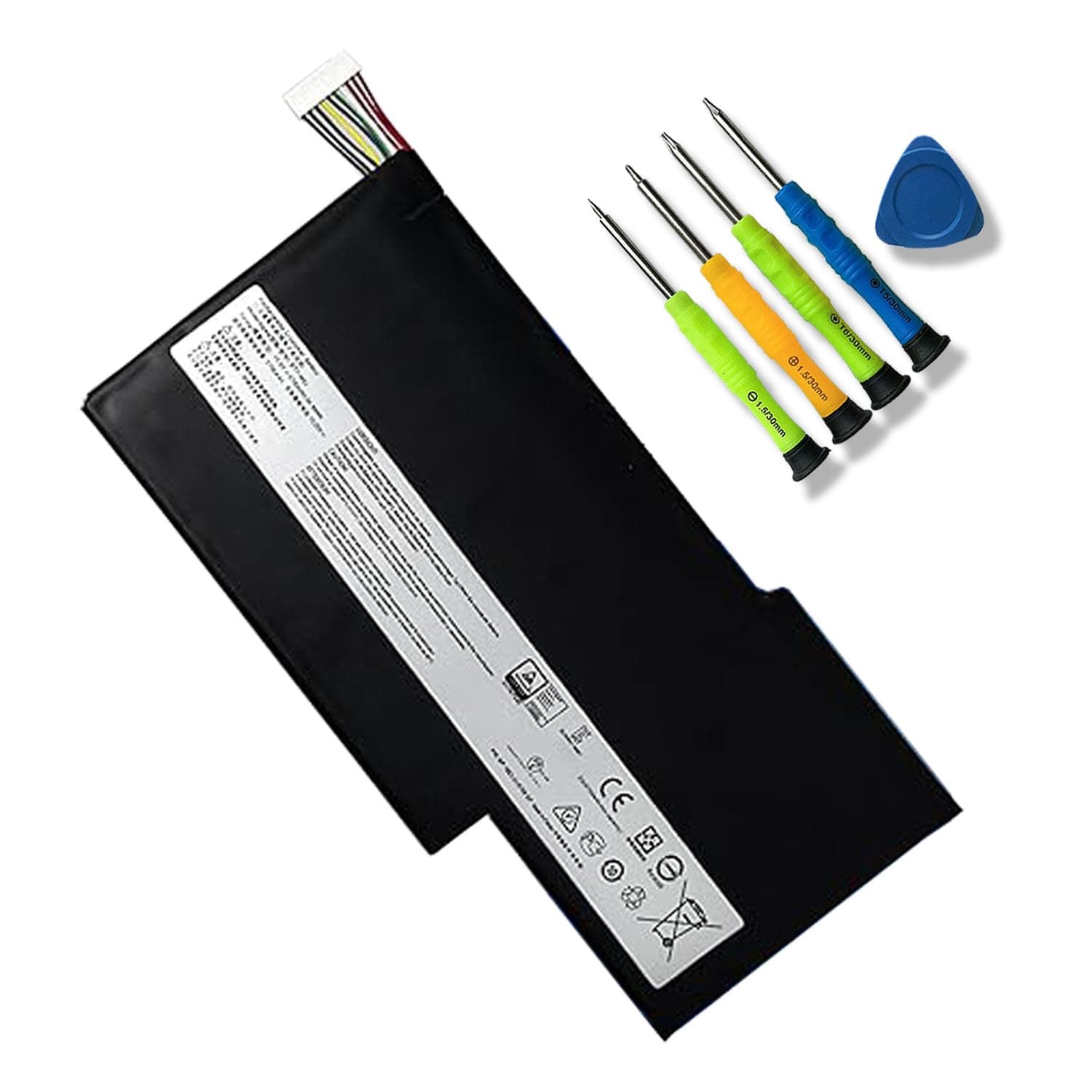 JOTACT BTY-M6J BTY-U6J Laptop Battery for MSI GS63 7RD 7RE 8RD 8RE 8RF GS63VR 6RF 7RF 7RE GS73 GS73VR 7RF 7RG 8RE WS63 7RF 7RK 8SK 8SJ 8SL WS63VR 7RL MS-16K4 MS-17B1 MS-16K5 MS-16K2