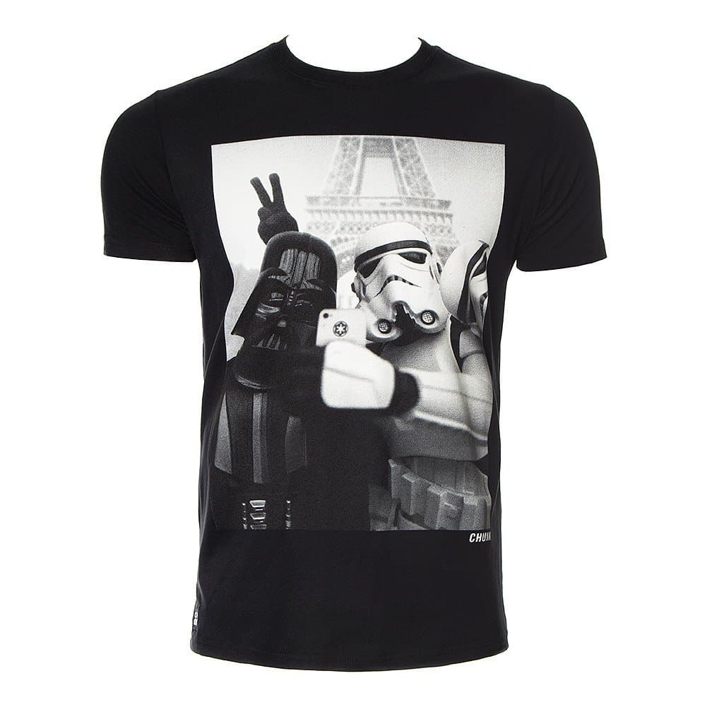 Chunk Clothing Men's Selfie T Shirt - X-Large, Black