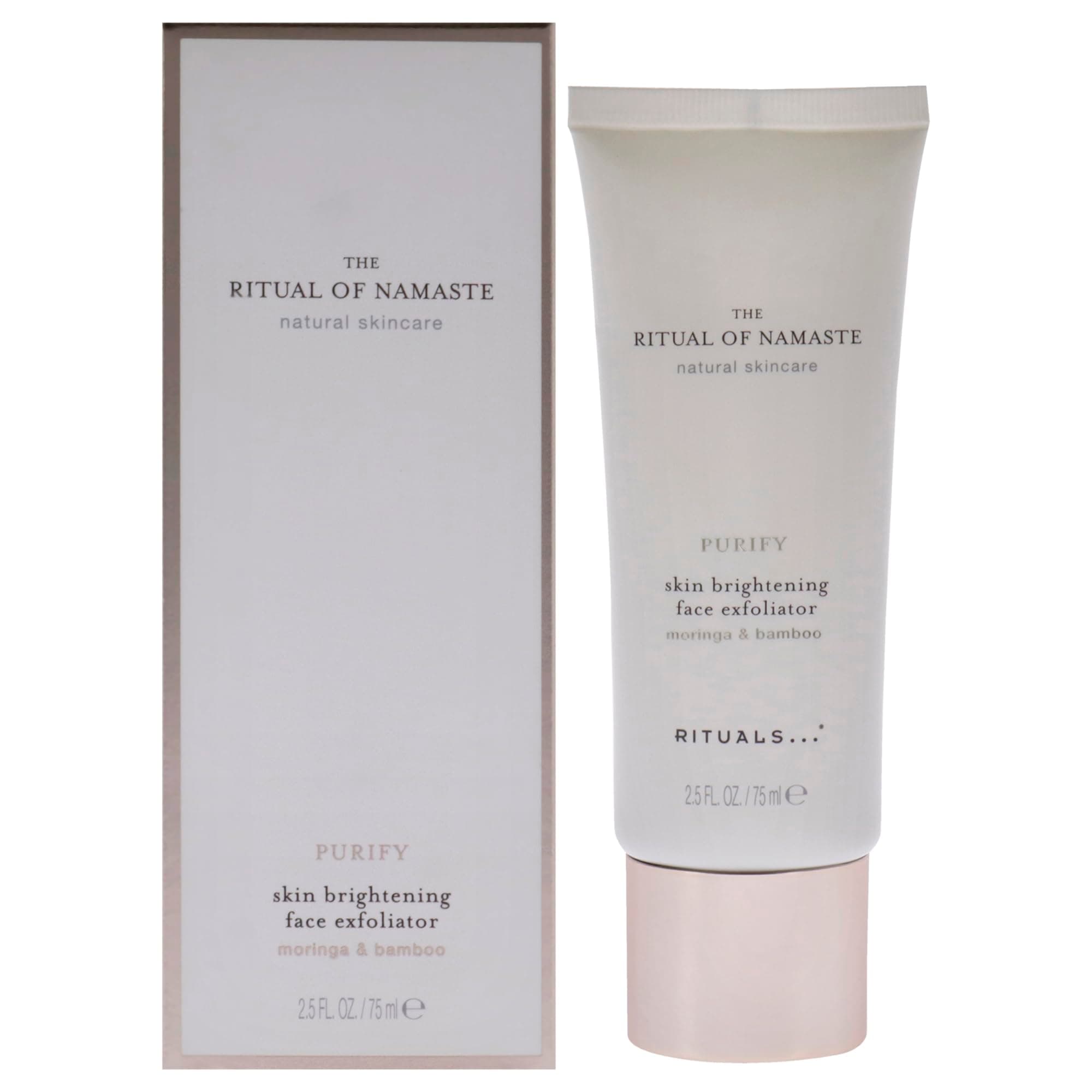 RITUALS The Ritual of Namasté Skin Brightening Face Exfoliator, Purify Collection, 75 ml