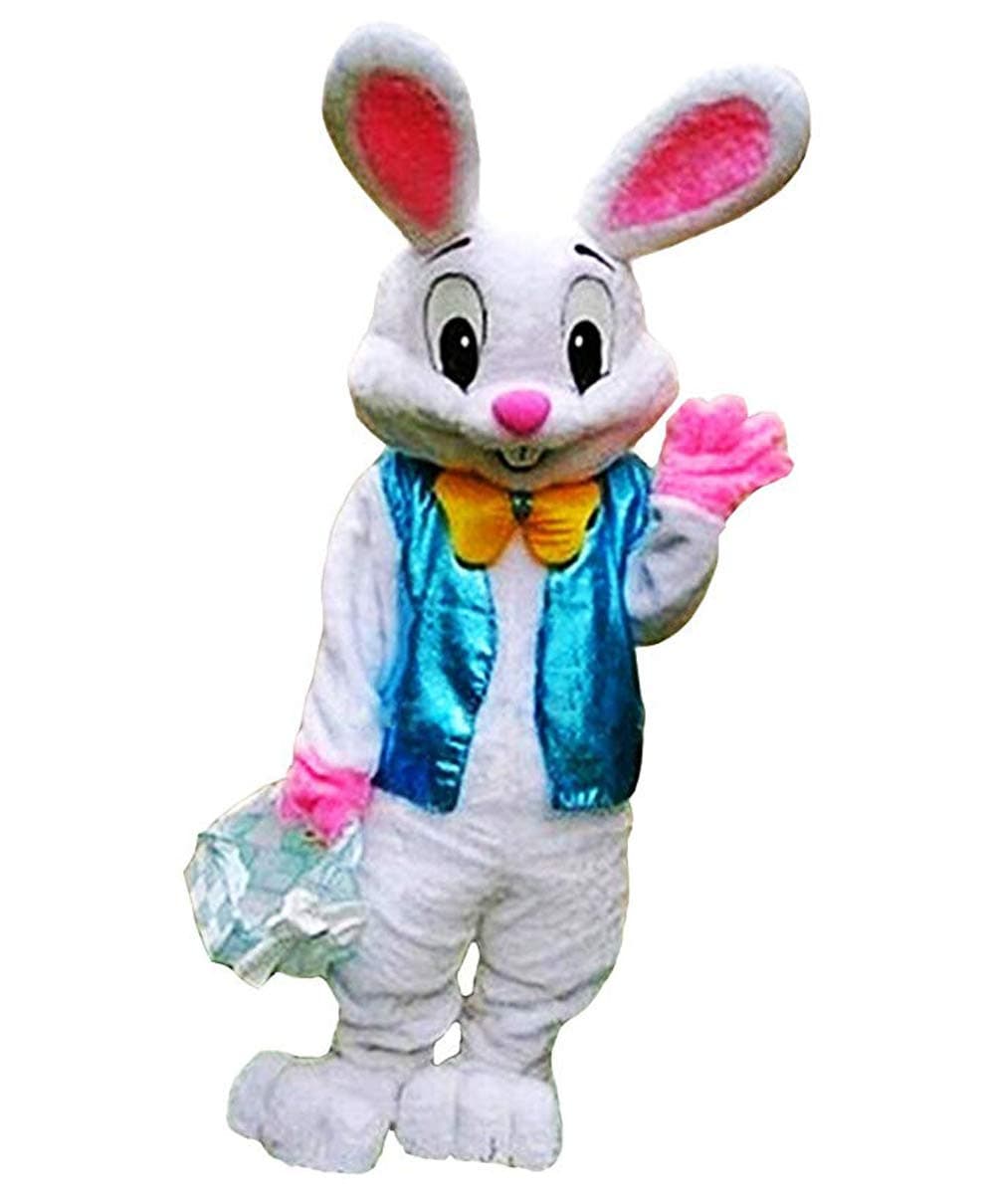 Funny Easter Bunny Bugs Rabbits Mascot Costume Adult Halloween Costume
