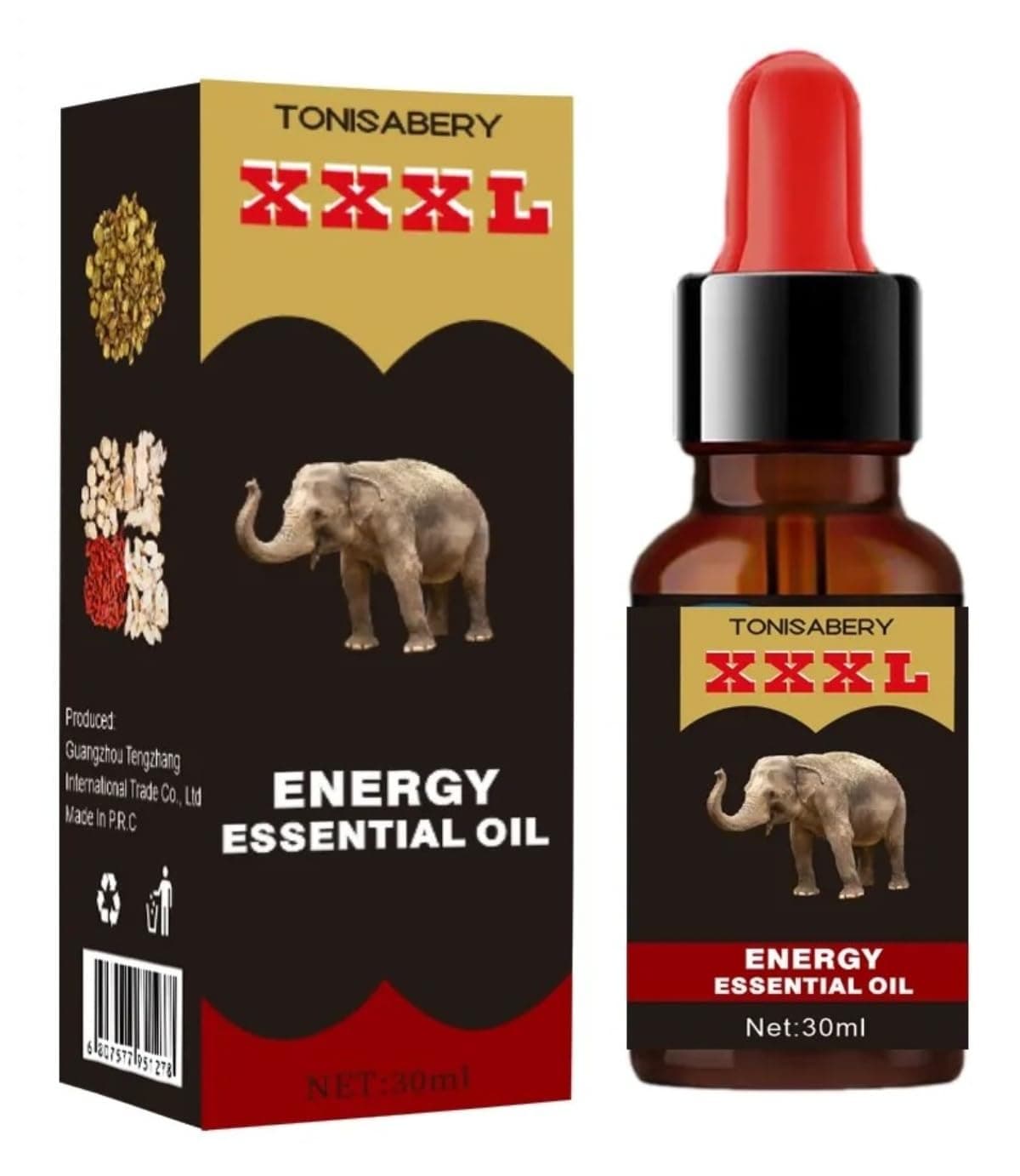 Tonisaberey Oil Stronger Oil Enlargement Oil for Male Massage Essential Oil for Men, Tonisabery Men Growth Increase Enlarge Oil, Moisturizing Massage Oil by Tonisabery (T886-XXXL Energy, 30ML)