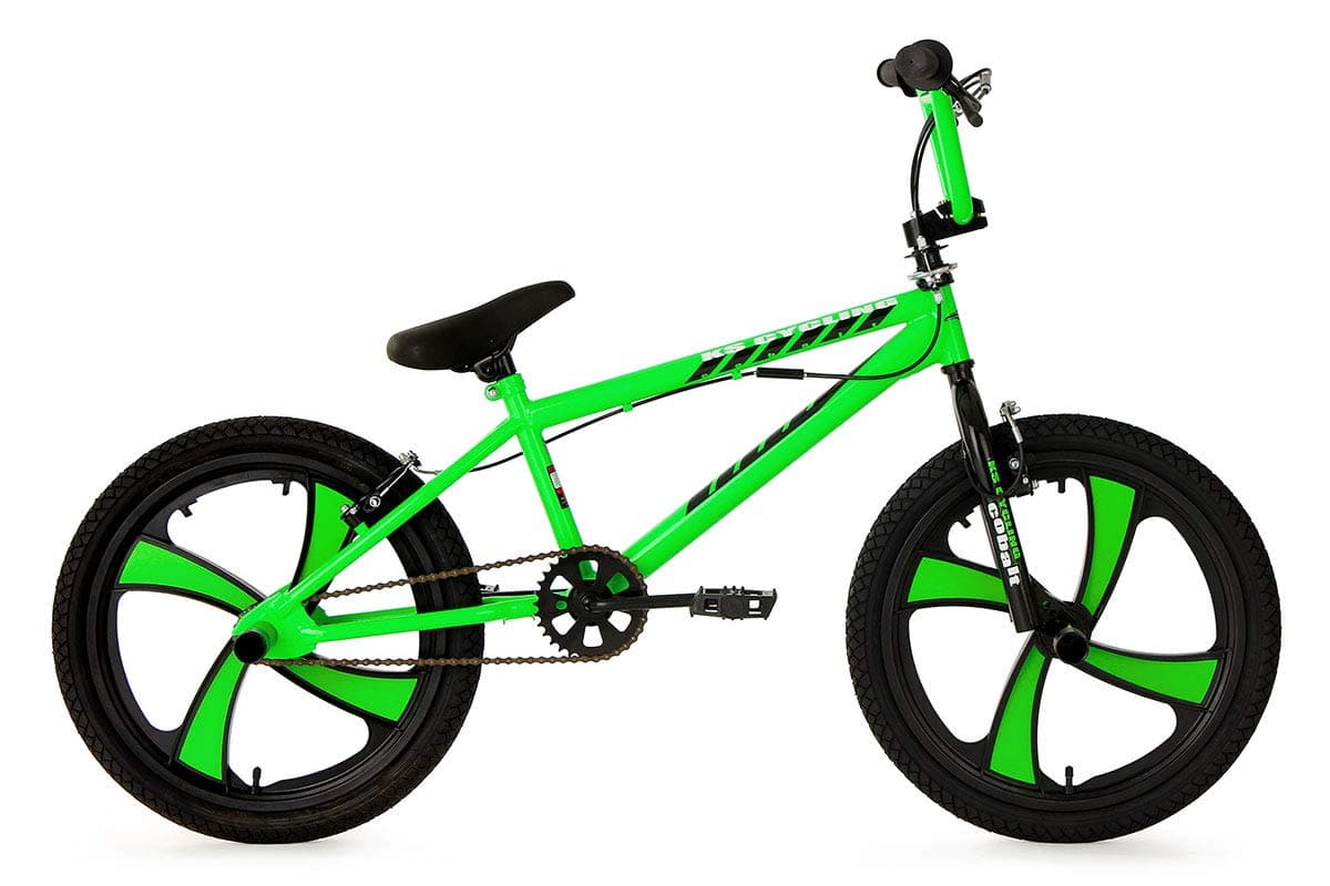 BMX Freestyle 20 inch cobalt green KS cycling