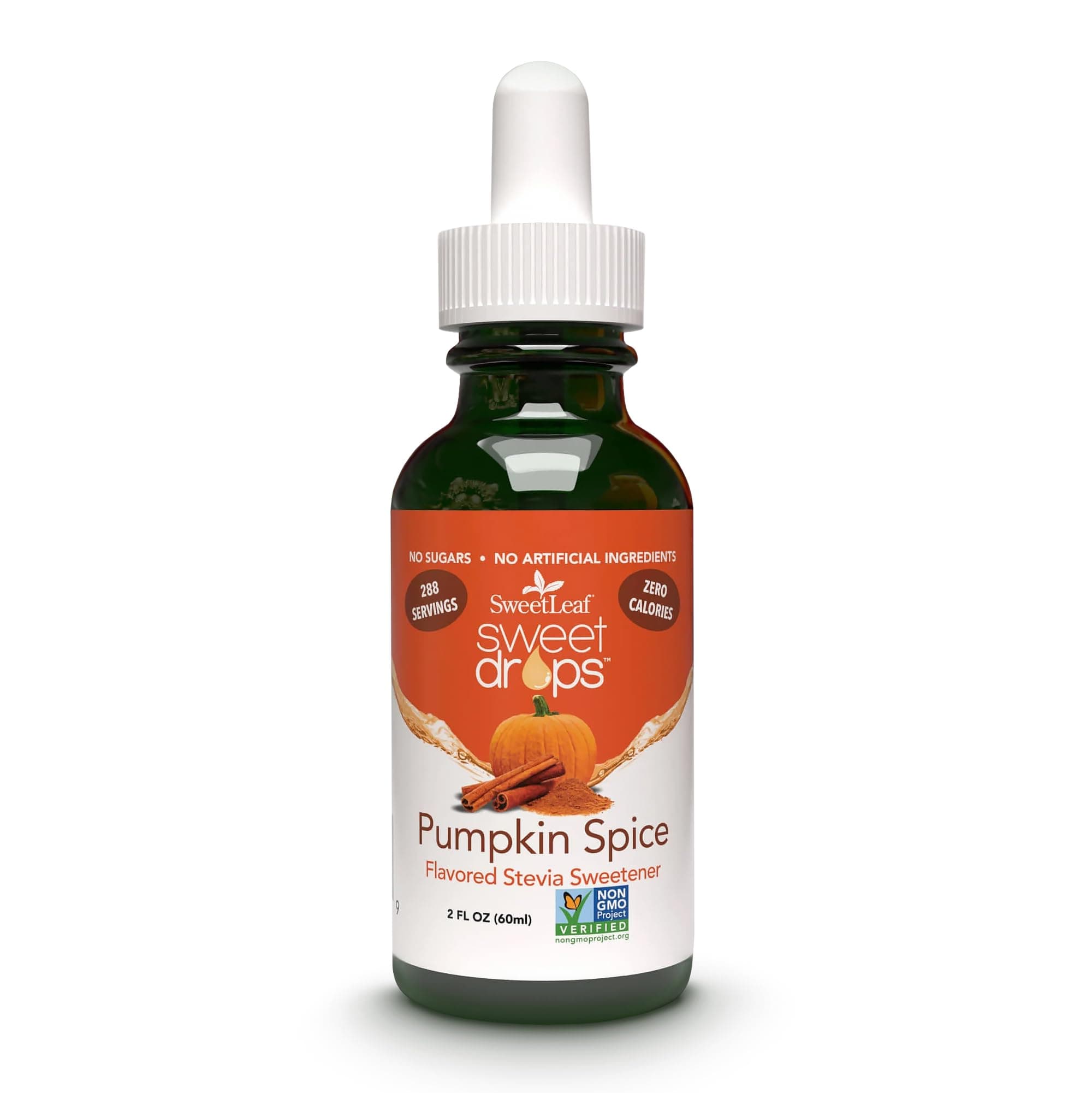 SweetLeaf Sweet Drops Liquid Stevia Sweetener, Pumpkin Spice, 2 Ounce