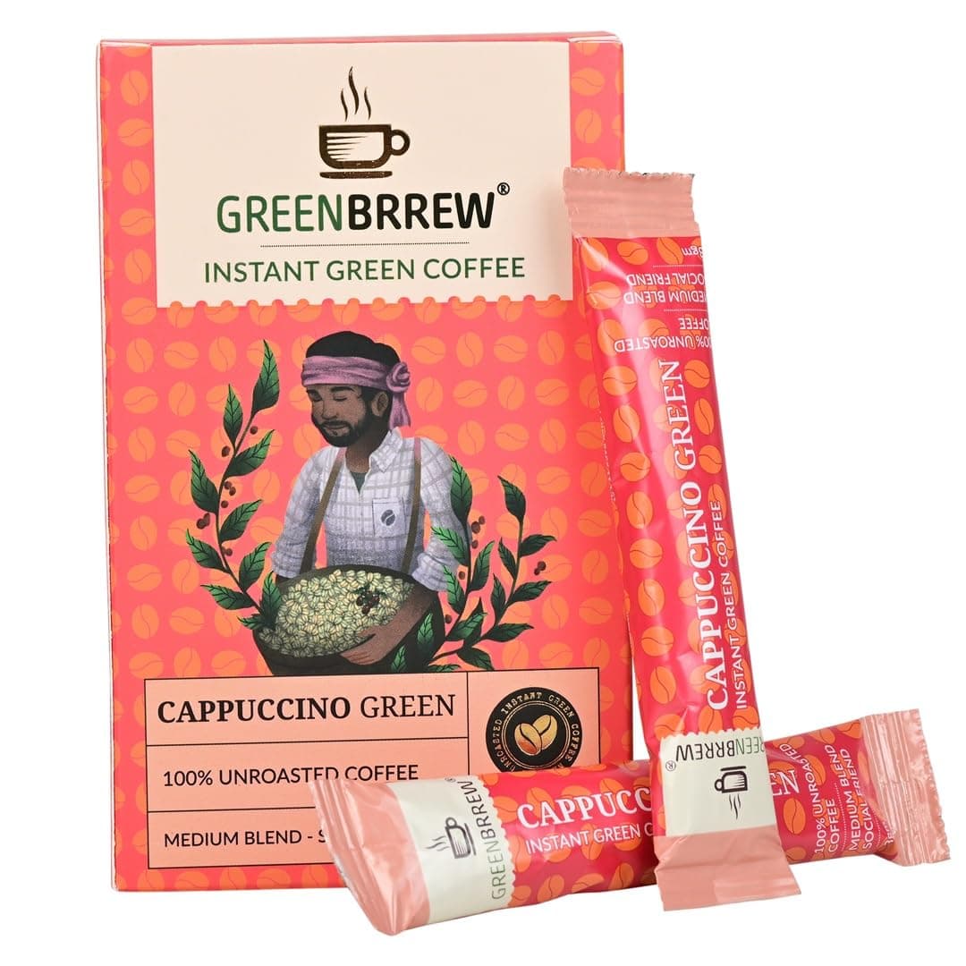 Cappuccino Green Coffee | Medium Blend | Social Friend |