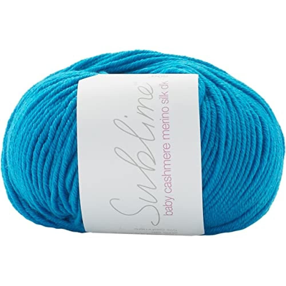 Sublime Baby Cashmere Merino Silk DK Double Knitting - 50g Tilly Floss (526) by Sirdar