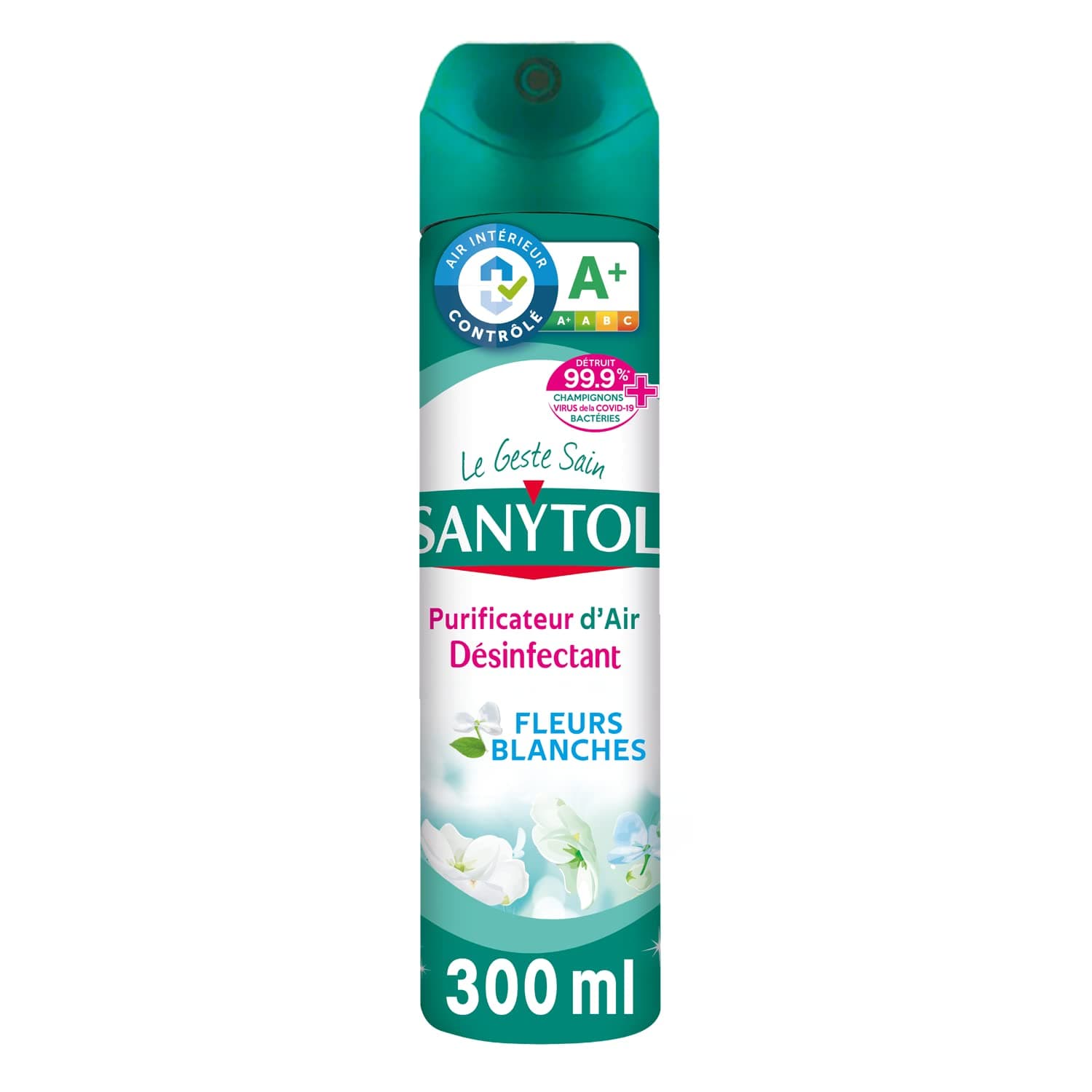 SANYTOL33639440 Deodorising Disinfectant Fresh Flowers White 300 ml
