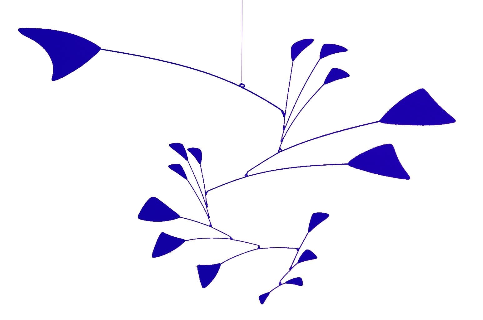 Blue Callisto Hanging Mobile