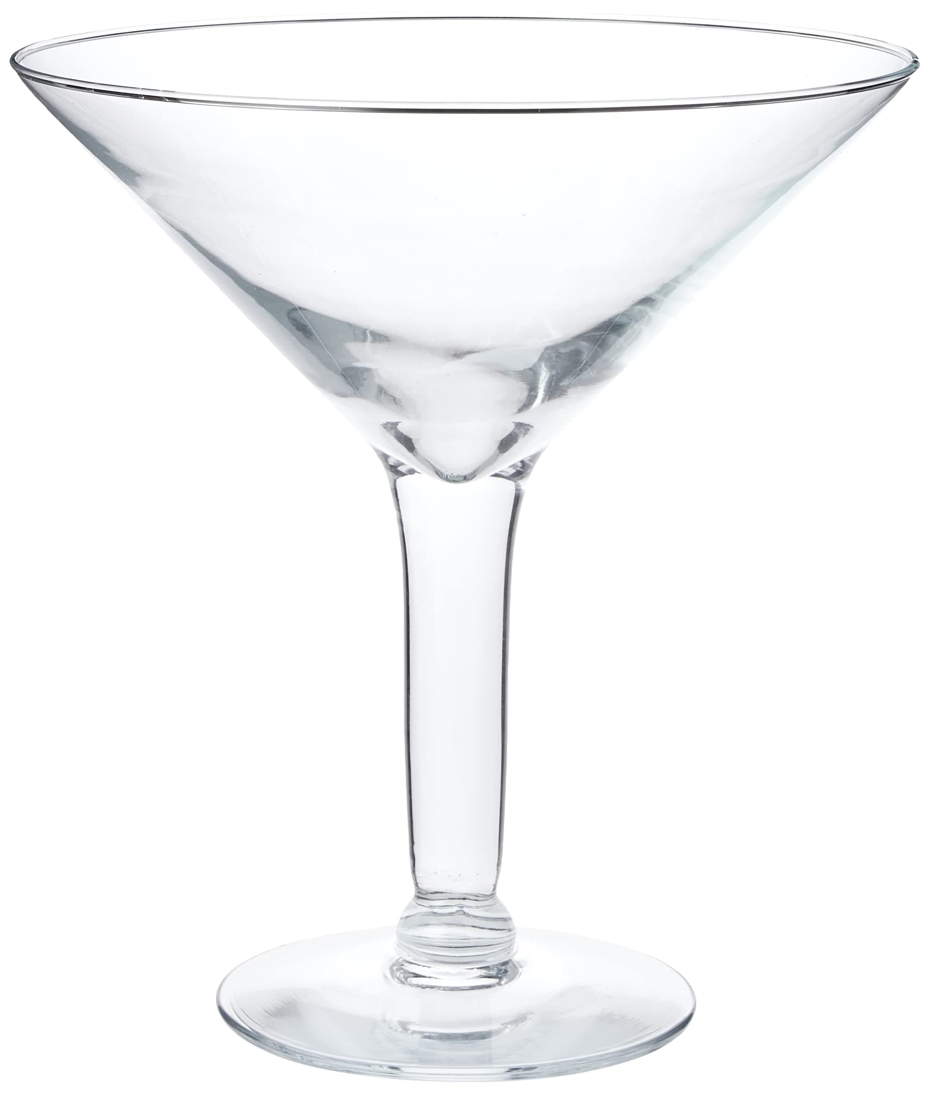 Crisa Grande Martini Glass 52.8oz / 1.5ltr | Giant Martini Glass, Large Handmade Martini Glass, Sharing Cocktail Glass, Punch Bowl Martini Glass